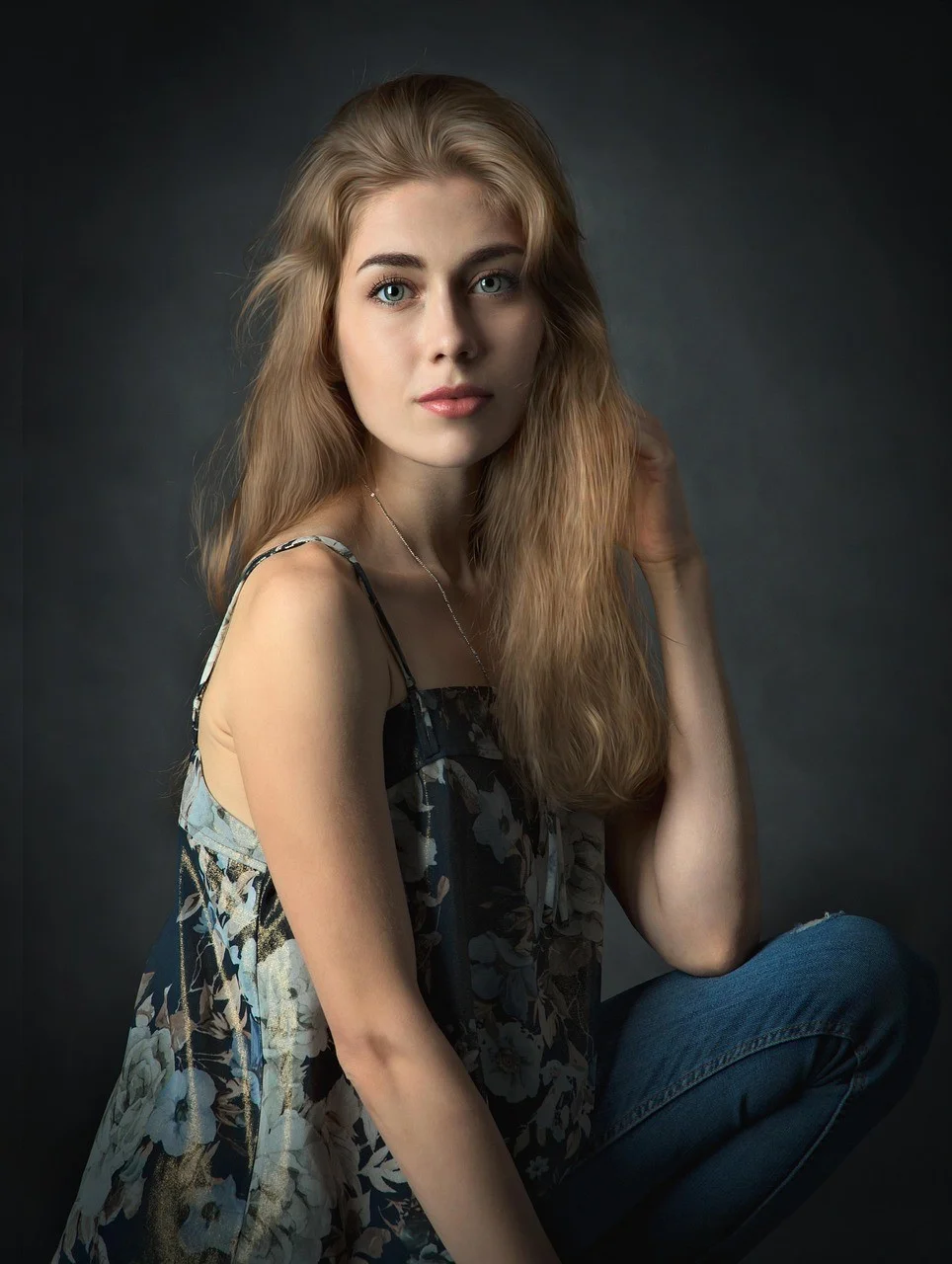 girl, woman, portrait, cover