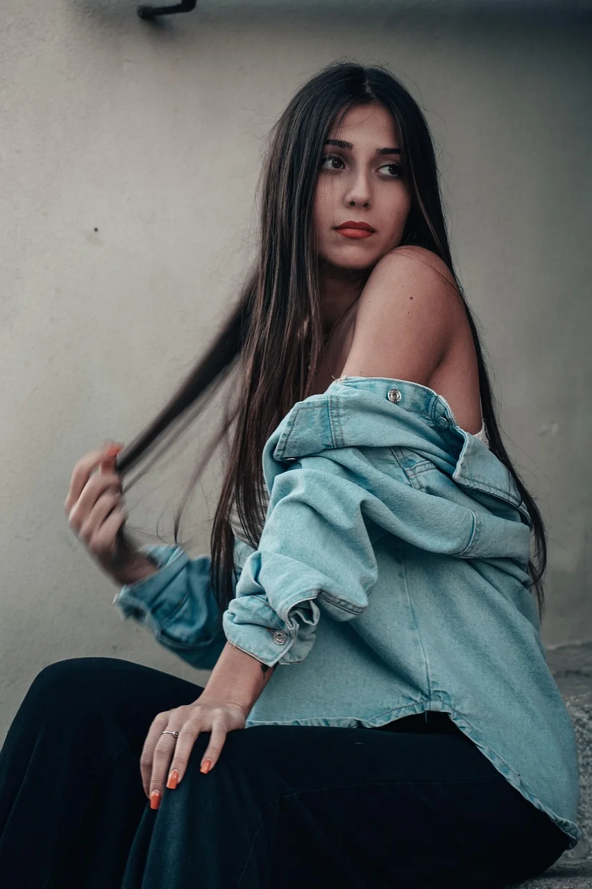 woman, model, smile, face