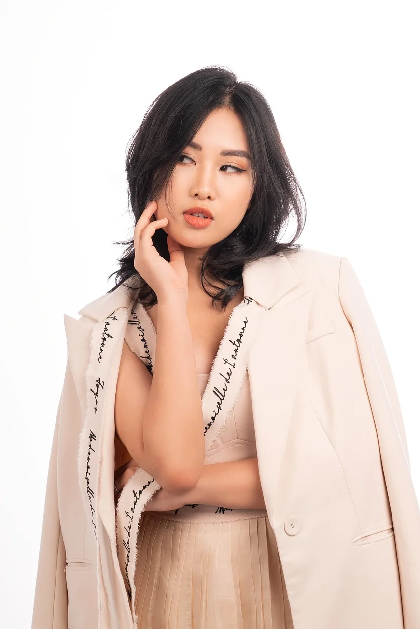 女性,模特兒,肖像,姿勢