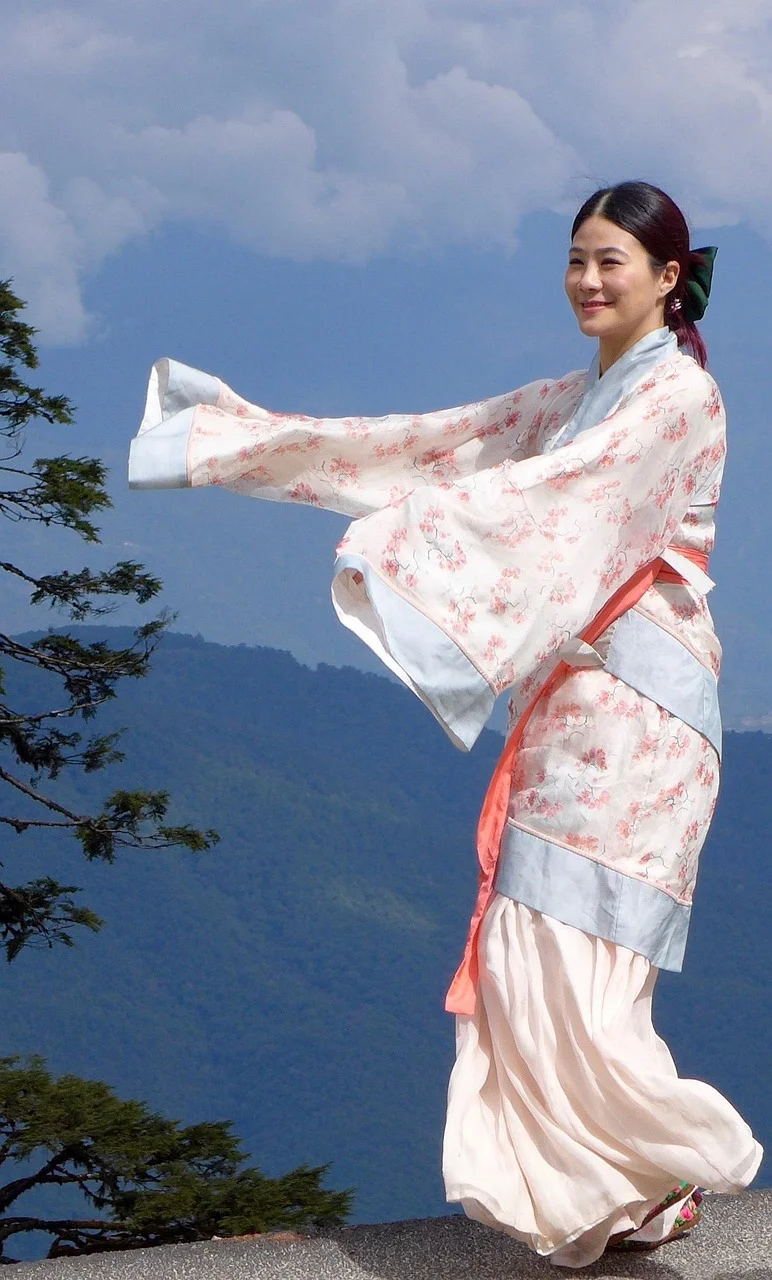 japanese, dancer, pose, woman