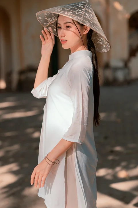 woman, girl, hat, model