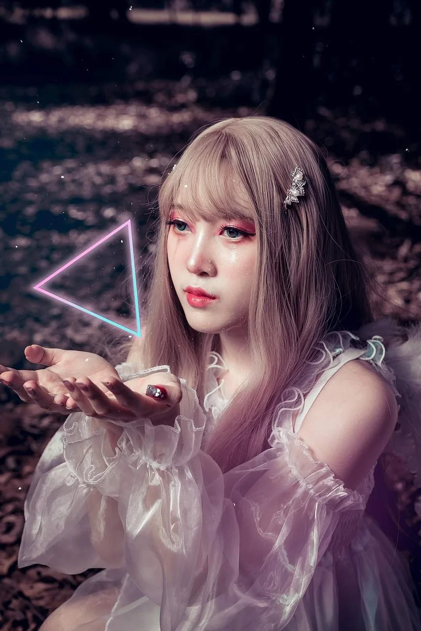 여성, 모델, 초상, 포즈