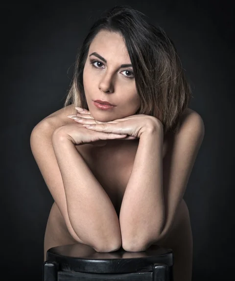 girl, portrait, woman, sad