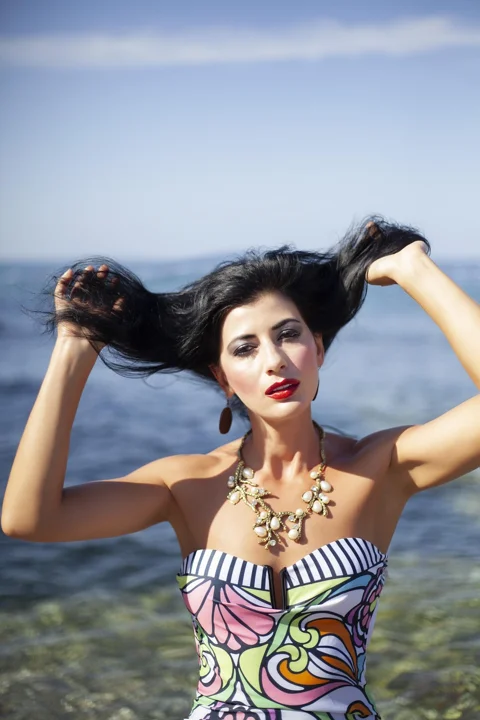 female, model, hair, portrait