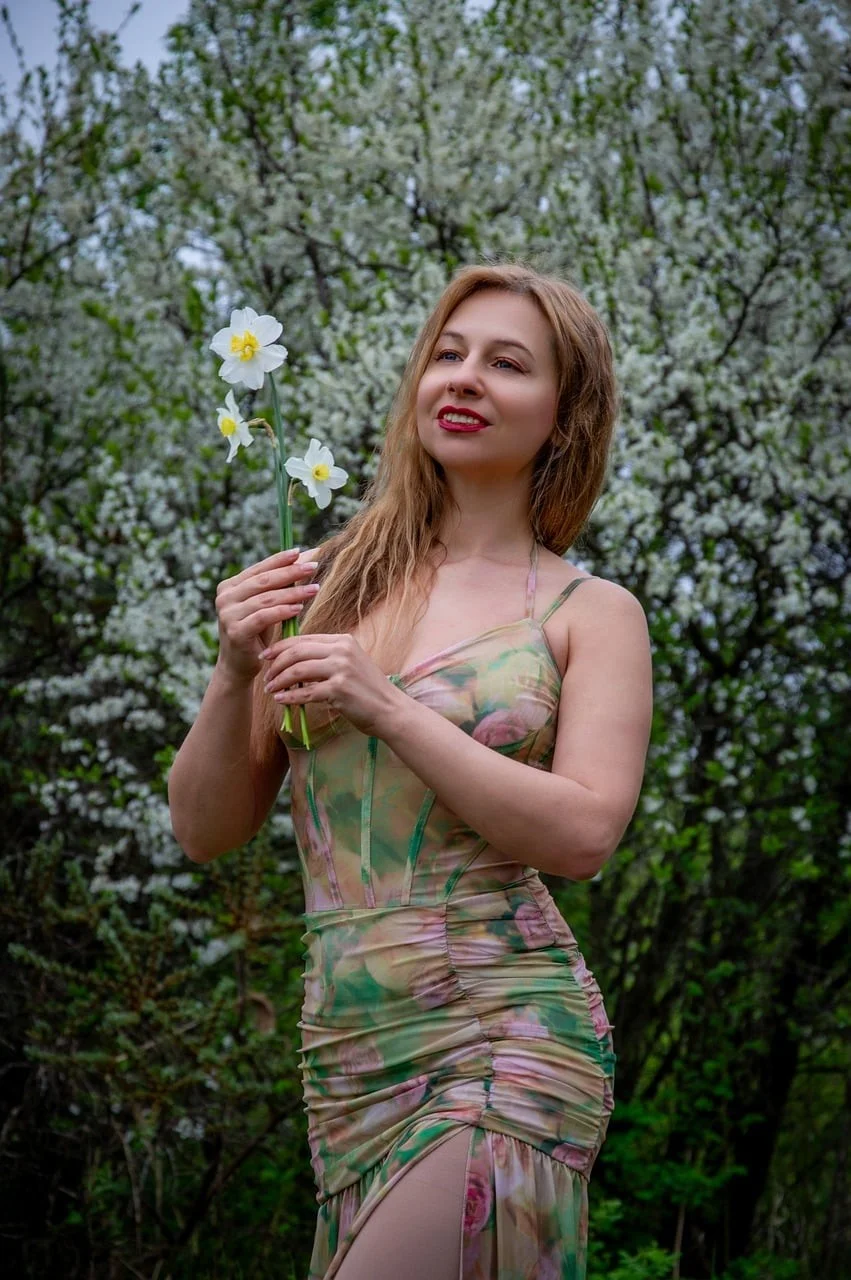 woman, spring, fashion, style