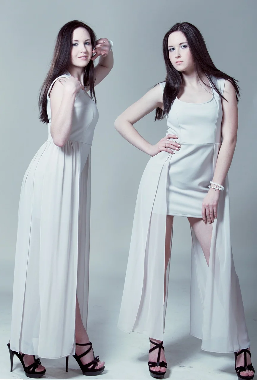 dress, young woman, woman, model