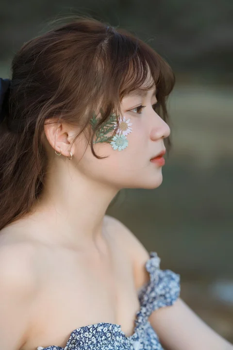 woman, model, portrait, pose