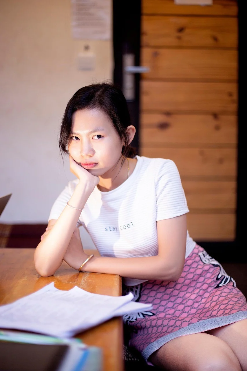 girl, beautiful, cambodian, lady