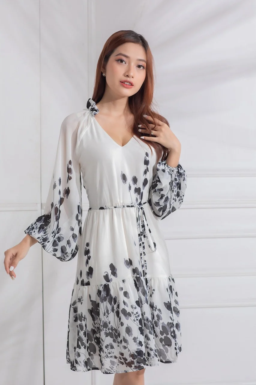 woman, model, youth, dress