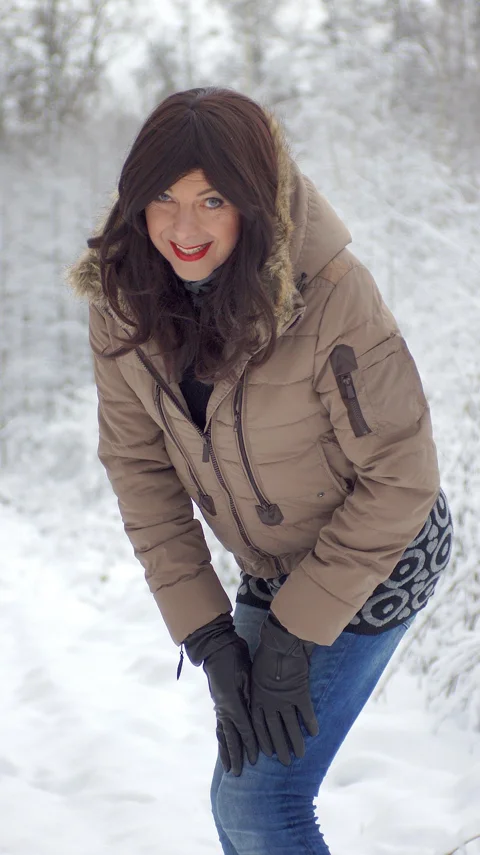 snow, cold, winter, ice cream