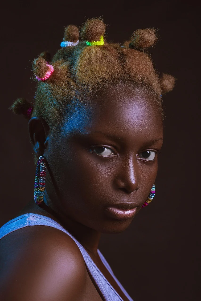woman, model, determination, focus
