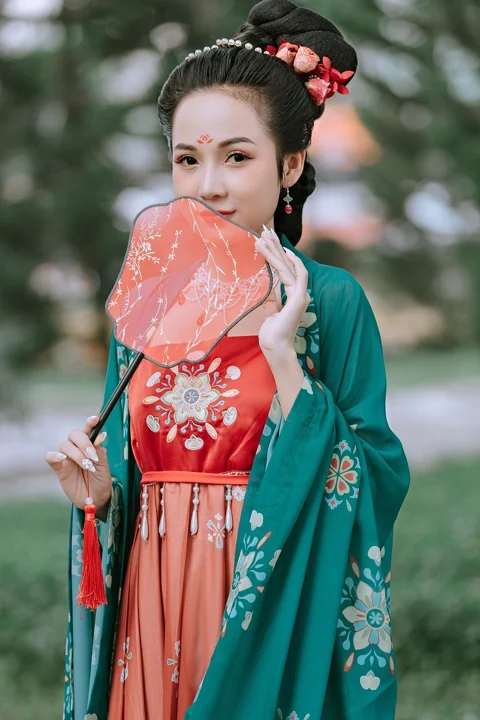 fashion, woman, chinese dress, ancient