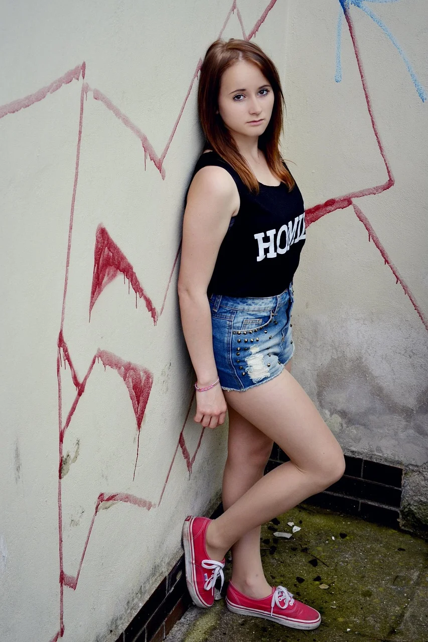 girl, street, fashion