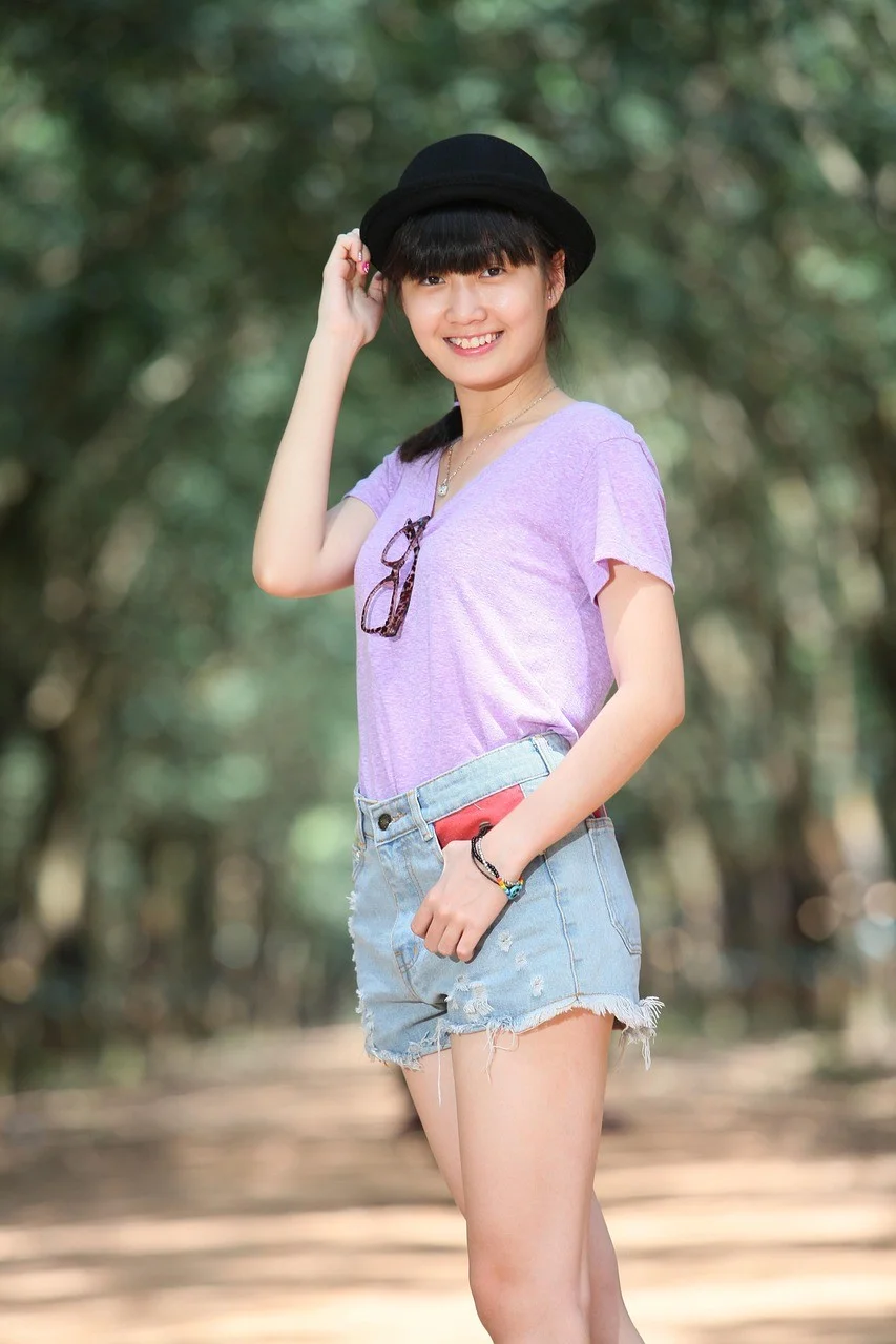 女性,自然,時尚,秋天