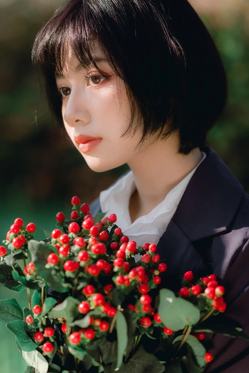 vietnamese woman, outdoors, fashion, woman