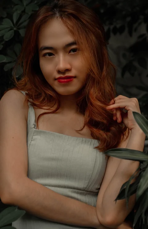 女性, モデル, 若さ, 顔