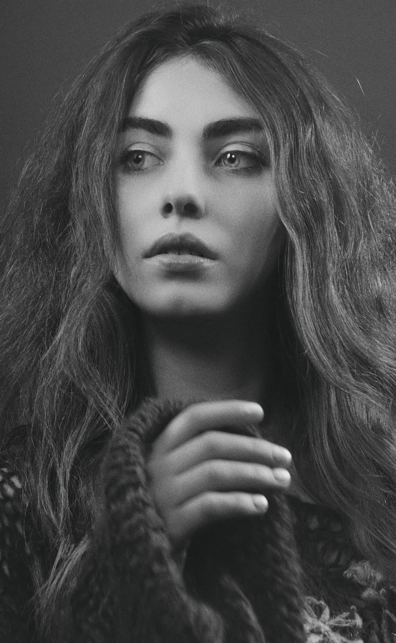woman, model, face, look