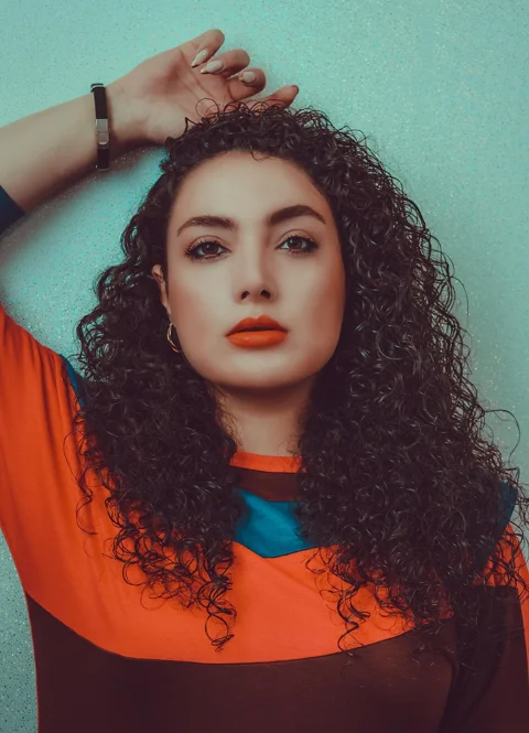 portrait, hair, girl, face