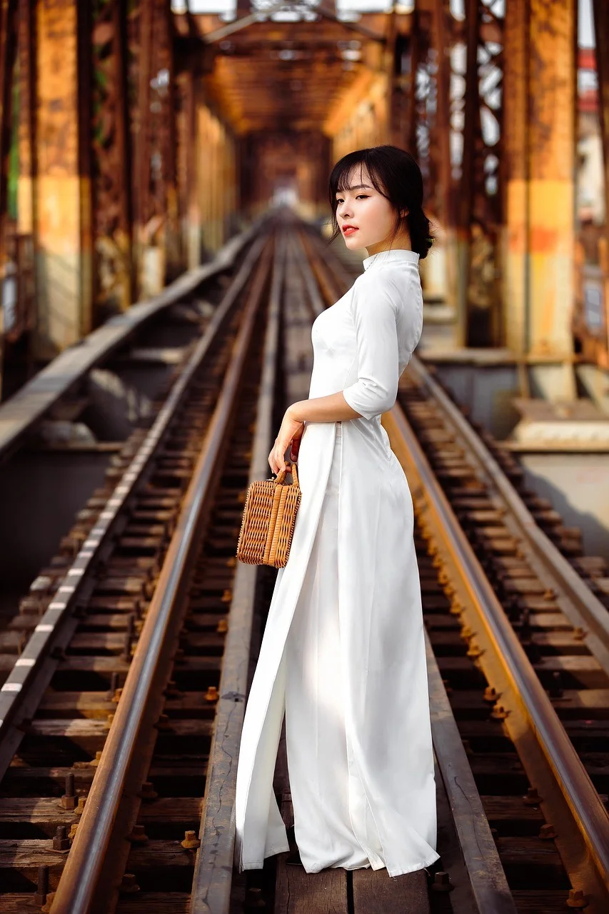 女性、模特、肖像、姿势