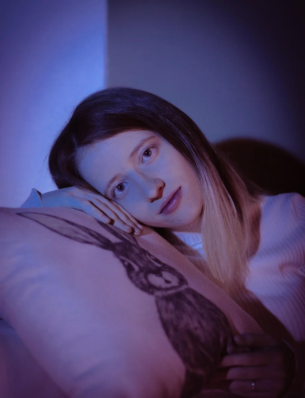 woman, eyes, face, atmosphere