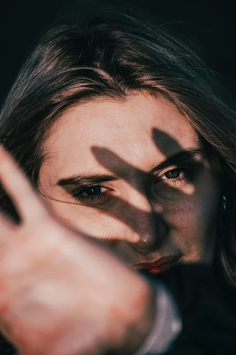 woman, model, face, joy