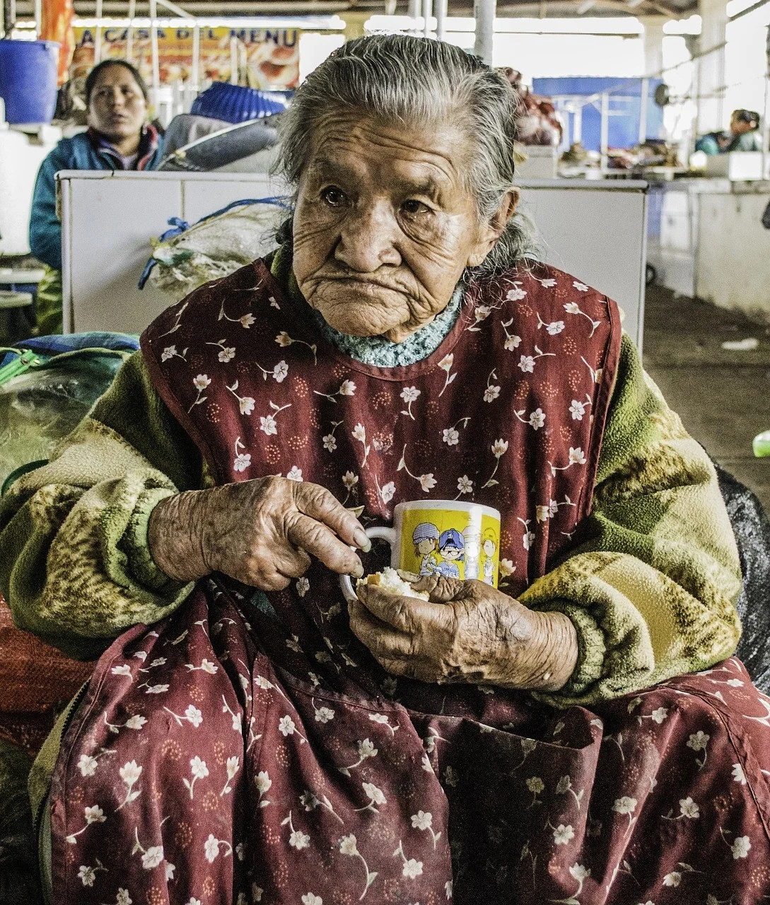 old lady, woman, old, female