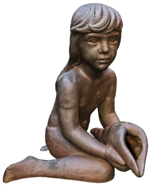 figure, manneken, cornucopia, gargoyles