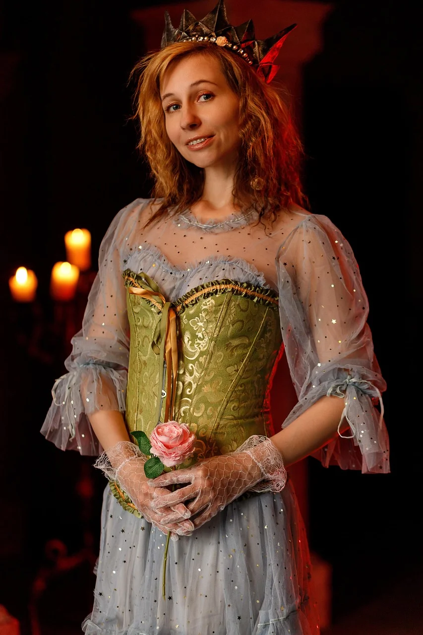 duchess, a princess, castle, flower