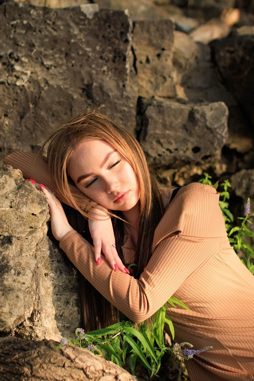 woman, model, portrait, pose