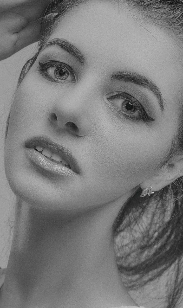 woman, makeup, portrait, beautiful