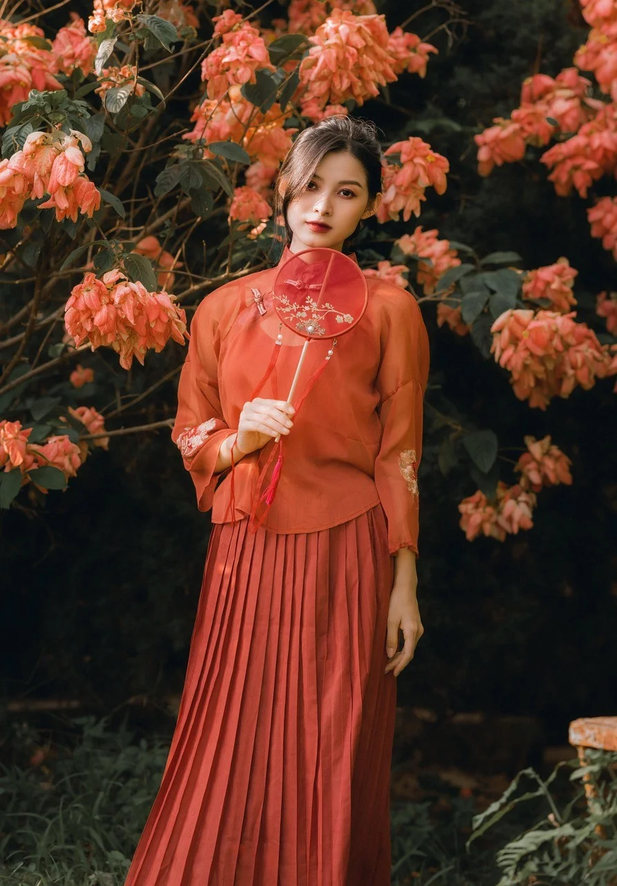 vietnamese woman, outdoors, fashion, woman