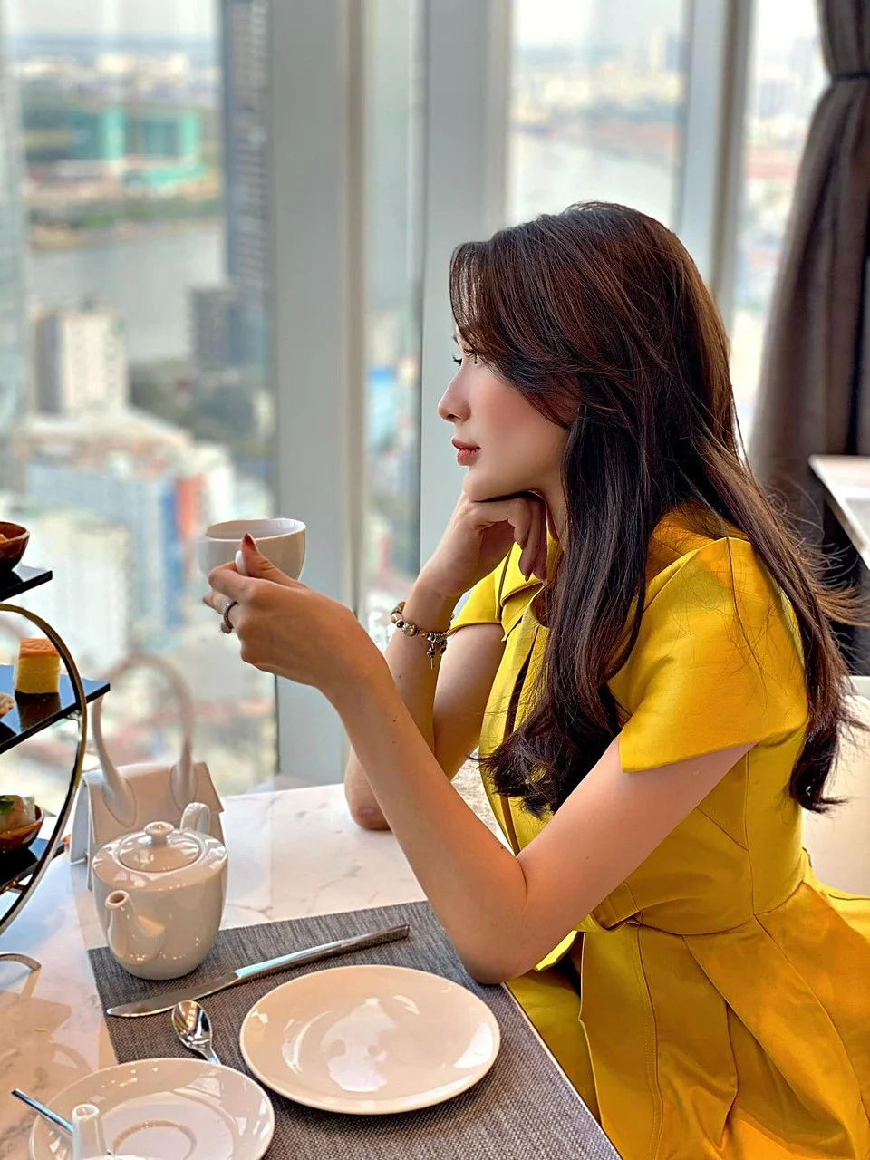 女人，饮品，咖啡馆，美丽