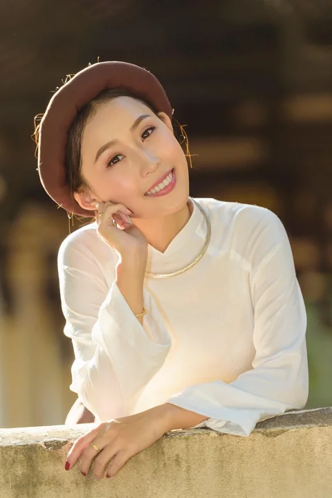 アジア系、女性、モデル、ポートレート