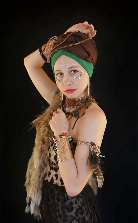 woman, national costume, african woman, costume