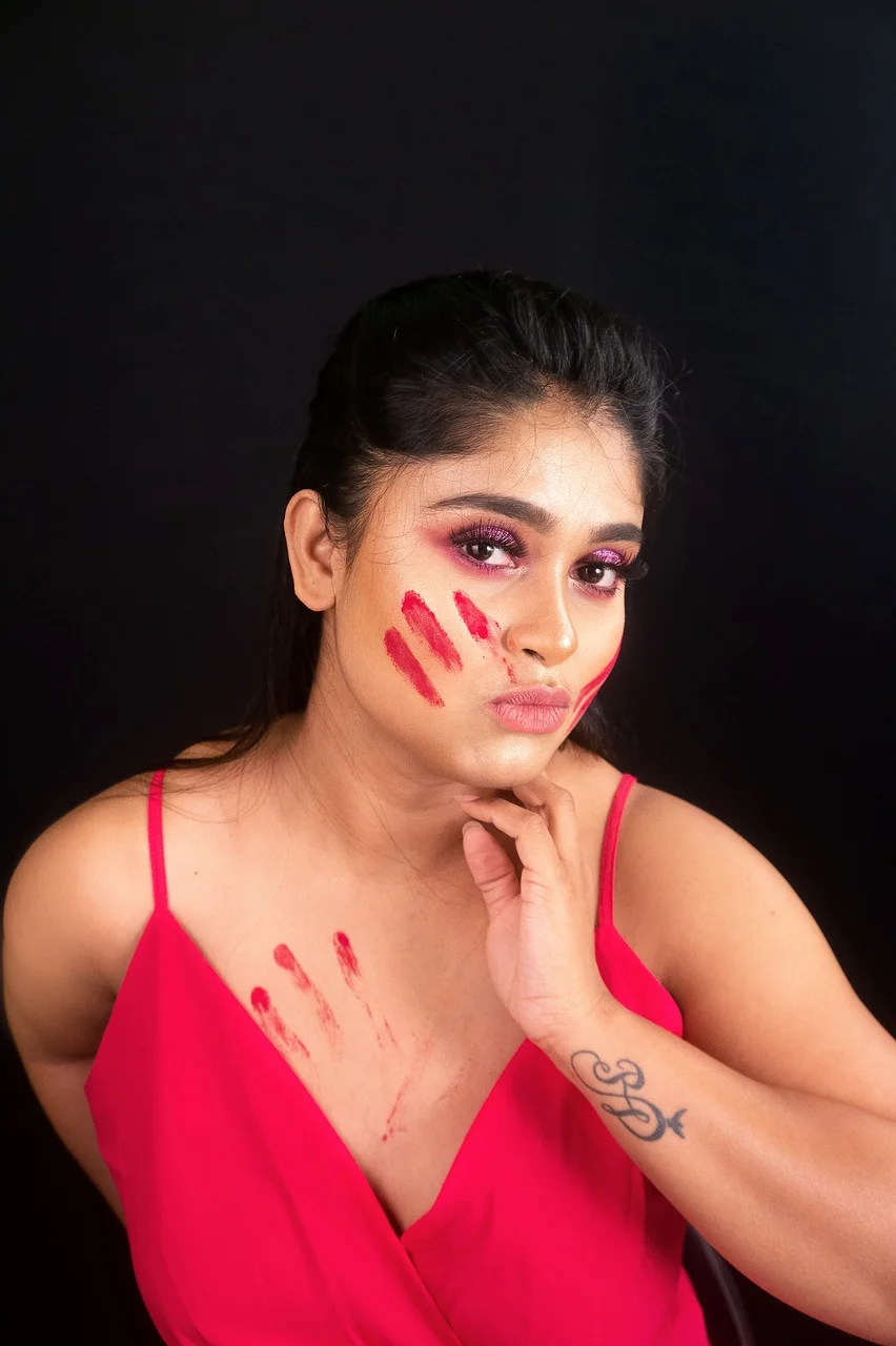 girl, indian, holi, woman