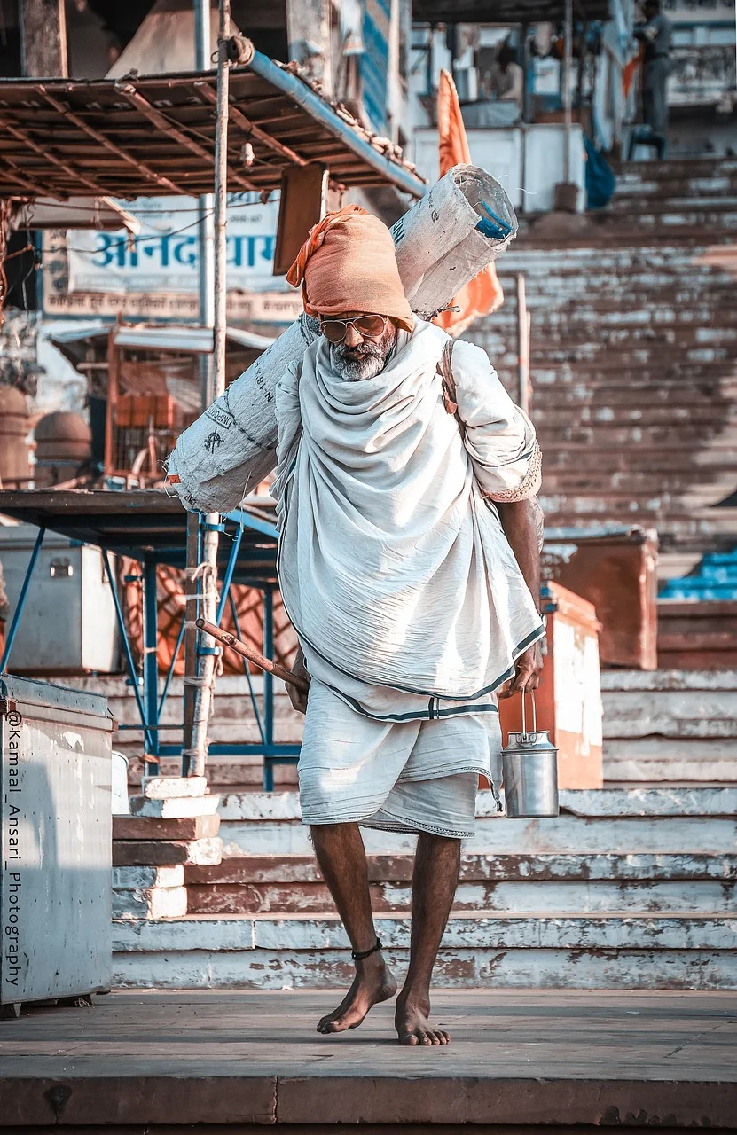 インドの街、ストリート写真、インド、色鮮やか
