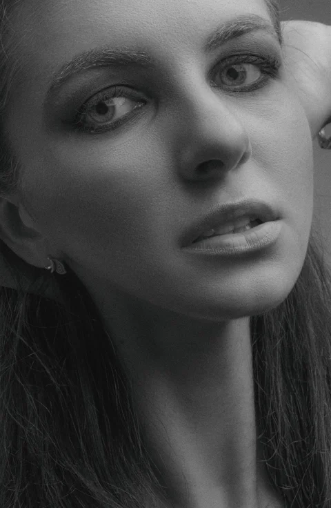 woman, makeup, portrait, beautiful