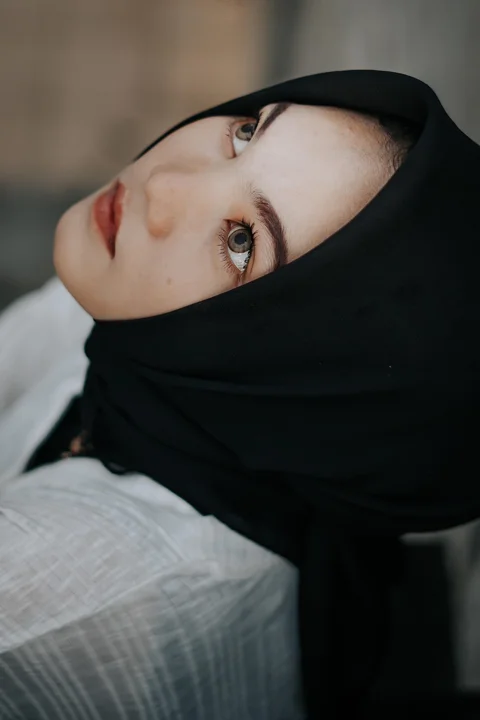 여성, 히잡, 인물 사진, 패션