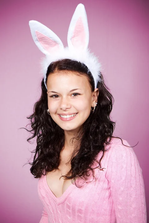 bunny, costume, cute, ears