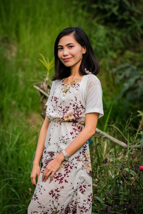 woman, smile, portrait, girl