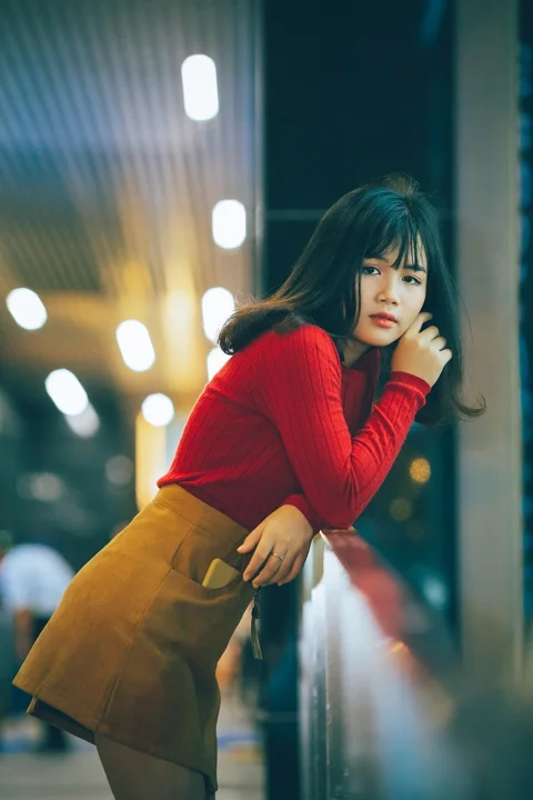 woman, model, portrait, pose