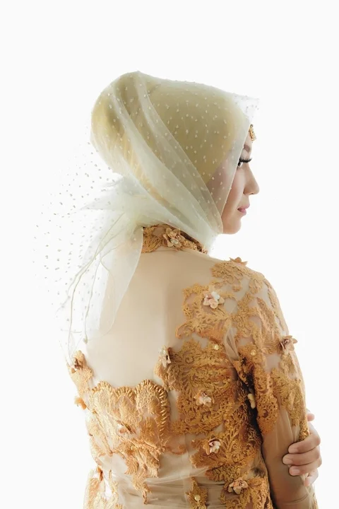 woman, veil, model, beautiful