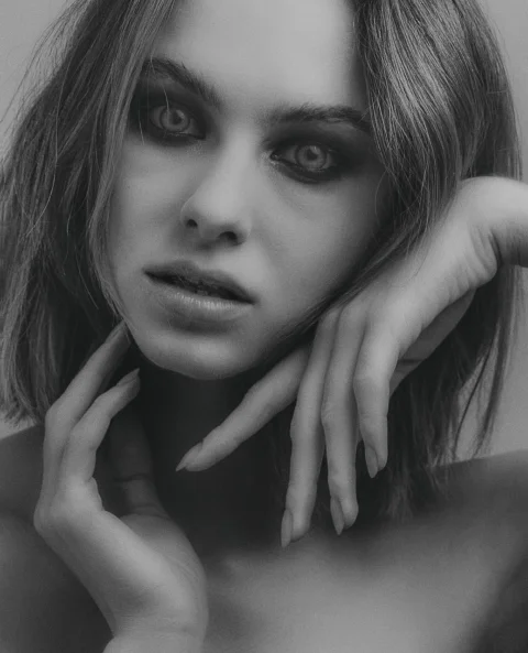girl, face, portrait, makeup
