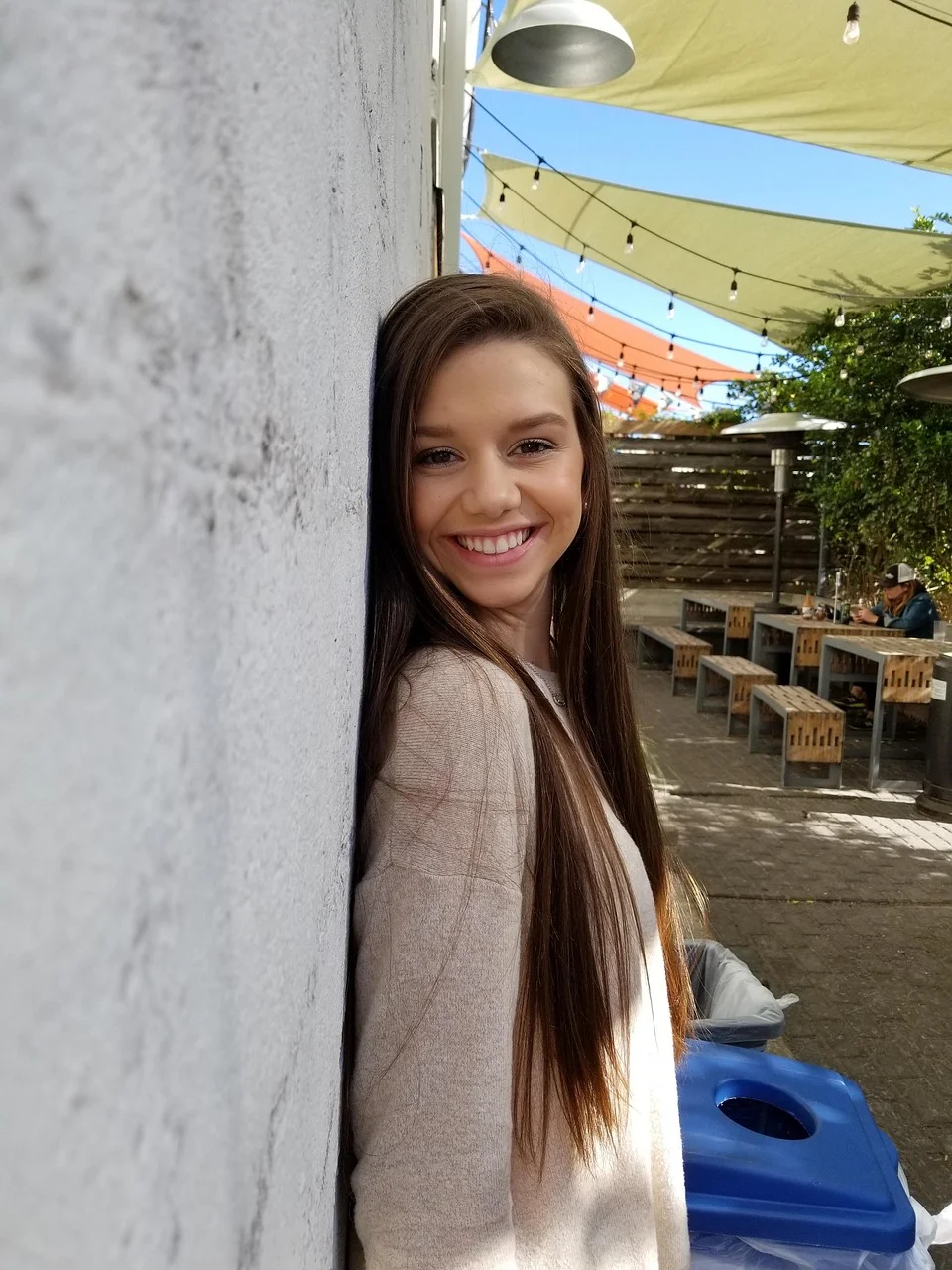 woman, outdoors, people, portrait