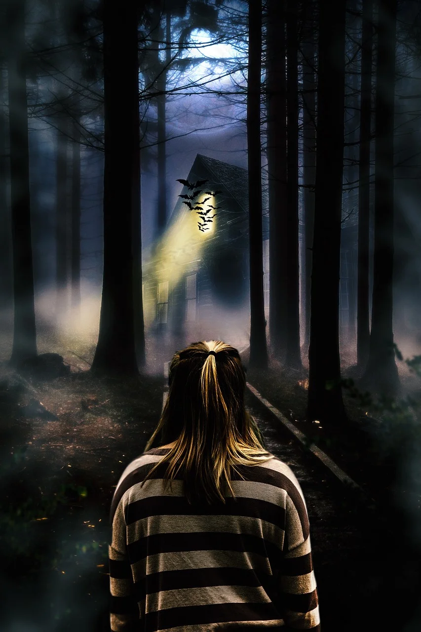 alone, haunted, ghost, girl