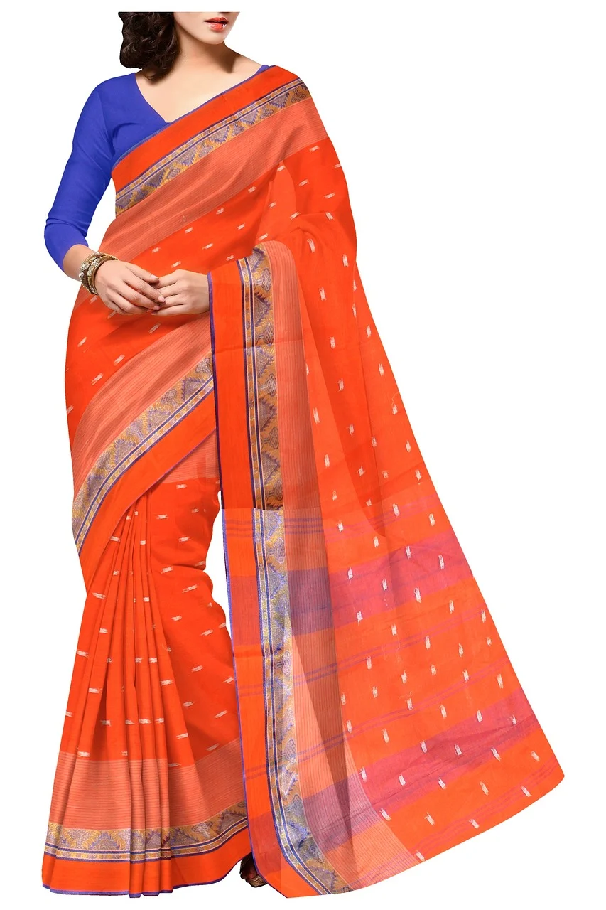 saree, indian, ethnic, clothing