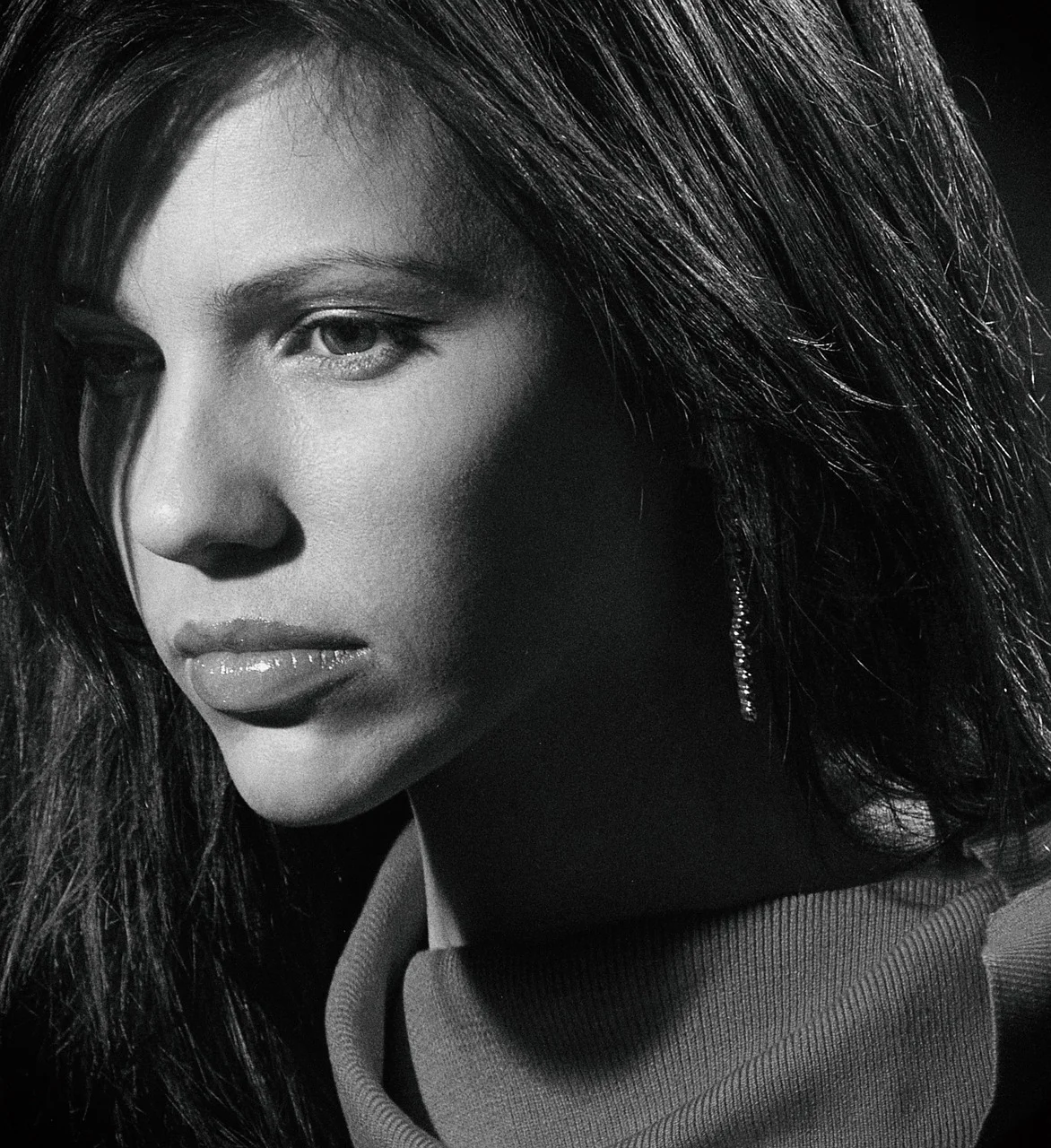 woman, model, portrait, pose