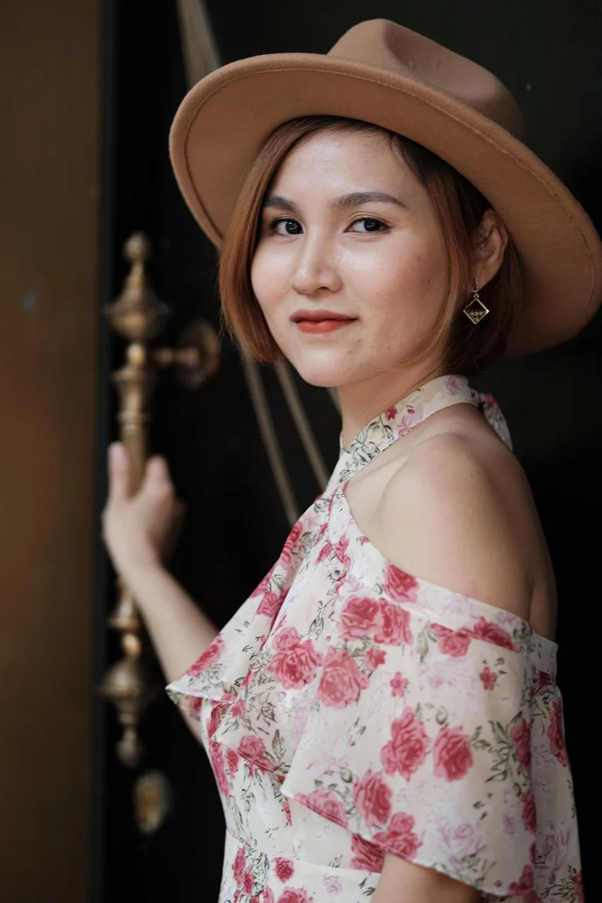 woman, model, portrait, pose