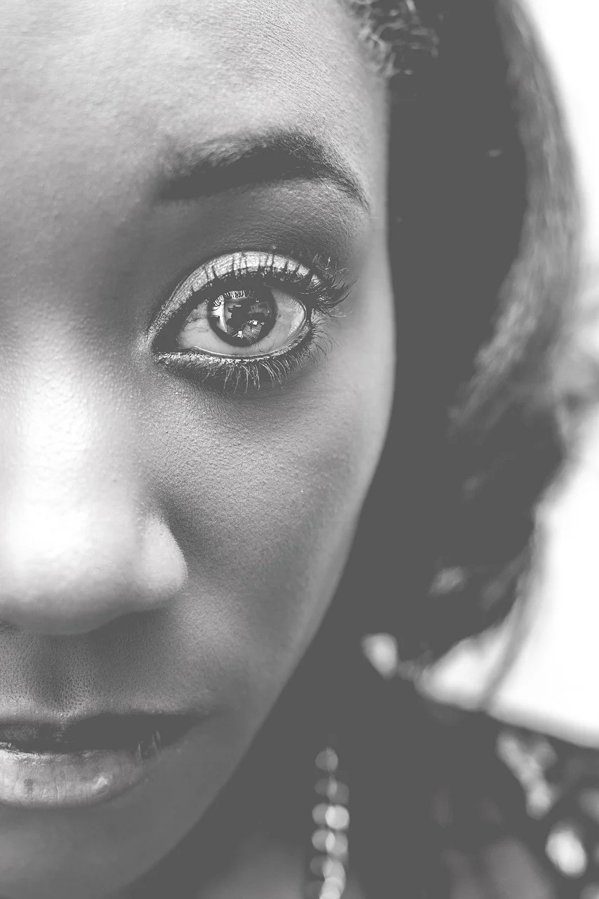woman, black, portrait, black woman
