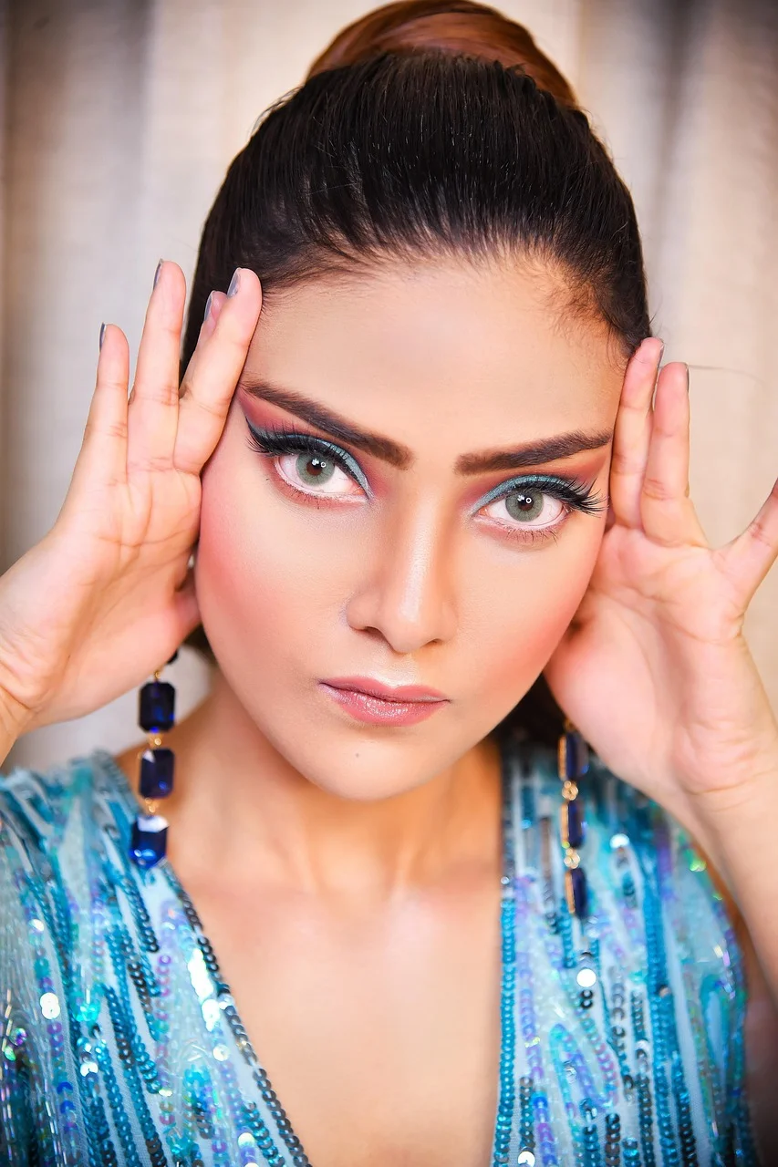 woman, model, makeup, style